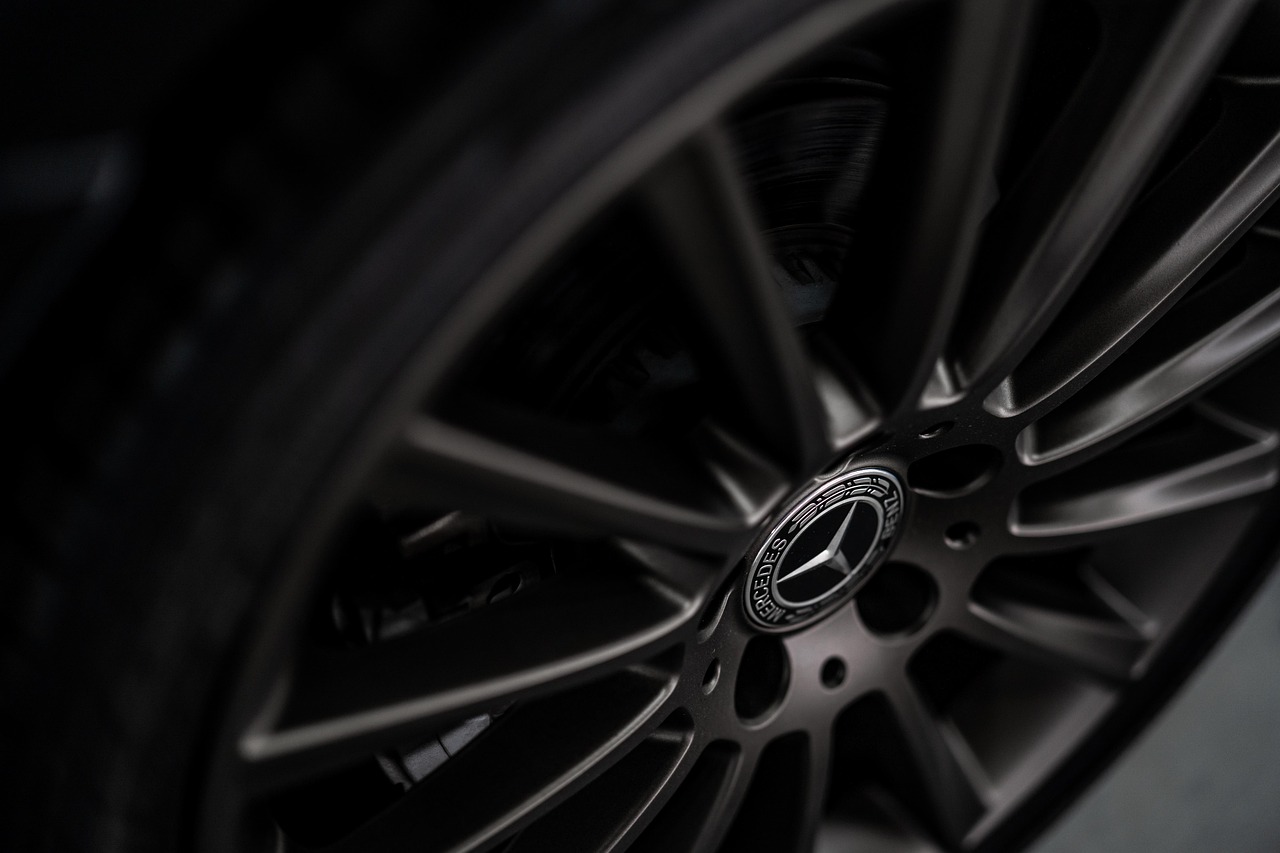 Detailed engine components during routine automotive maintenance